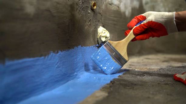 Commercial Emergency Waterproofing project at a Rensselaer, IN business property by SJ Waterproofing Pros